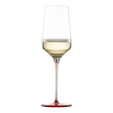Ly Rượu Champagne Pha Lê Zwiesel Ink 123423 24.9cm 400ml Chân Đế Màu Đỏ Antique 735119