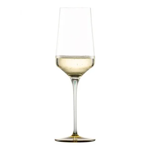 Ly Rượu Champagne Pha Lê Zwiesel Ink 123420 24.9cm 400ml Chân Đế Màu Xanh Lá Ochre 735127