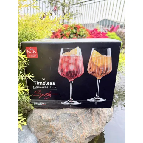 Set 6 ly vang RCR Timeless 490ml 735137