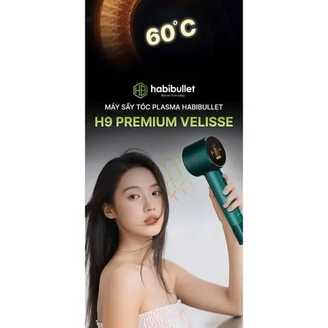 Máy sấy tóc Plasma Habibullet H9 Premium Vilisse 735205