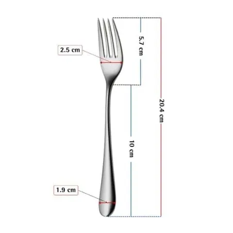 Bộ 6 dĩa ăn WMF Merit Cromargan Protect 20.4cm 1140026345S 735222