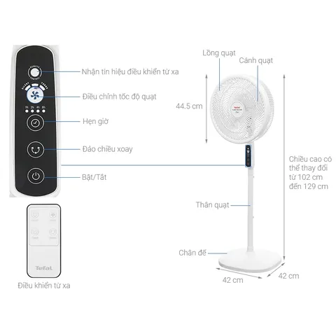 Quạt Đứng Tefal VH689690 735278
