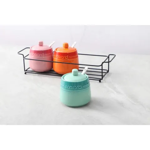 Set 3 hũ gia vị Rainbowl cao cấp - chính hãng Kaiyo 735291