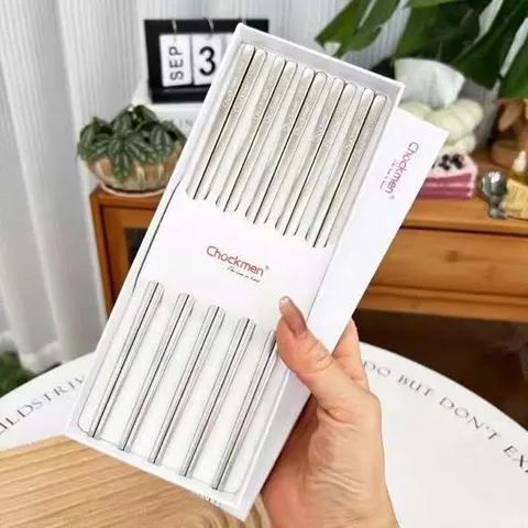 Hộp 5 đôi đũa vân đầu đũa Chockmen CKM JYCS5P 735309