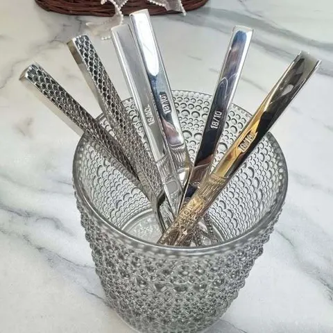 SET 6 DĨA HOA QUẢ INOX 18/10 GUME 735336