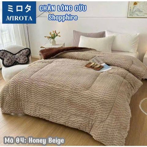 CHĂN LÔNG CỪU NHẬT BẢN MIROTA (2x2m3, 5kg) 735357