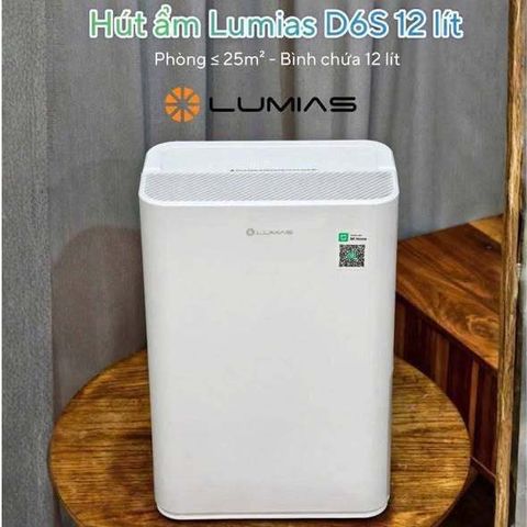 Máy hút ẩm 12L Lumias D6S-12L 735375