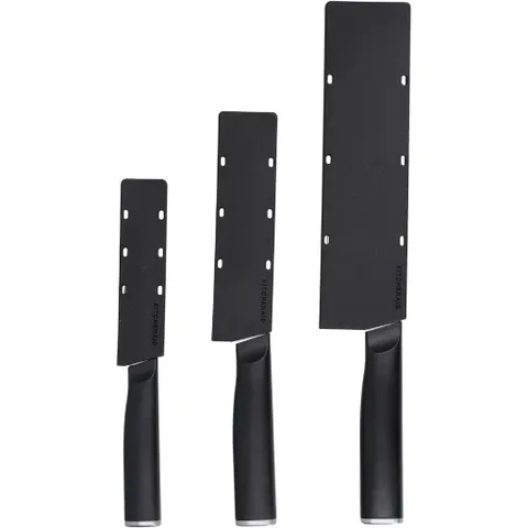 Set 3 dao nhà bếp KitchenAid KEG3PTHEOHOBA kem bao đựng màu đen 735447