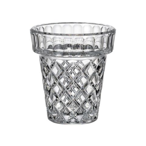 Bình hoa Diamond Classic 13.4cm Bohemia Crystal