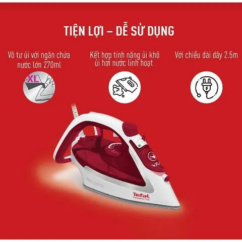 BÀN LÀ HƠI NƯỚC TEFAL FV5717E0