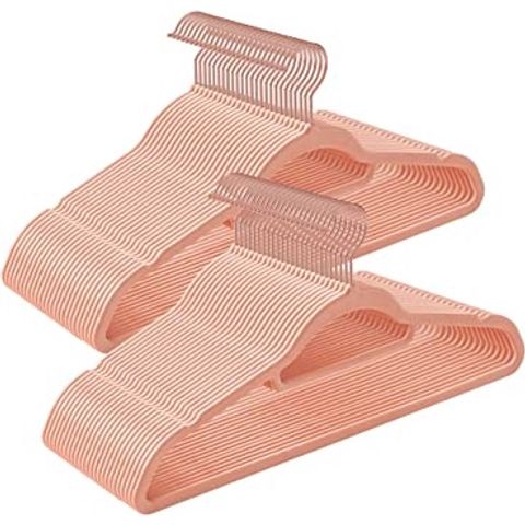 Mắc treo quần áo bọc nhung Songmics Velvet Coat Hangers, 50 Pieces