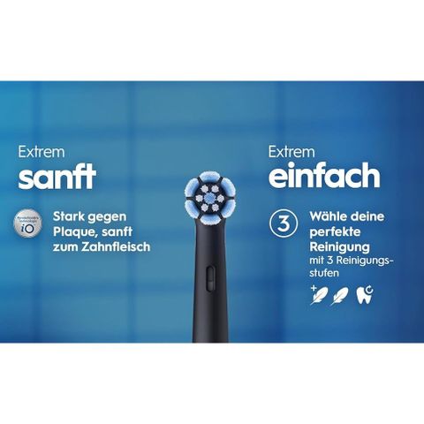 Bàn chải đánh răng điện Oral-B iO Series 2 màu đen kèm hộp đựng