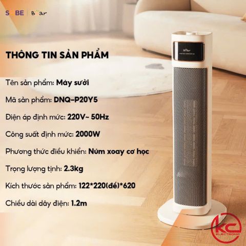 Máy sưởi Bear DNQ-P20Y5 735607