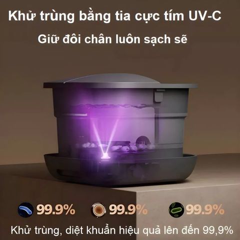 Bồn Ngâm Chân Massage Philips PPM6504