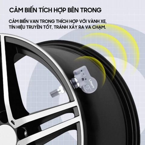 Cảm biến áp suất lốp Lifepro L633H ( cổng chờ Honda)