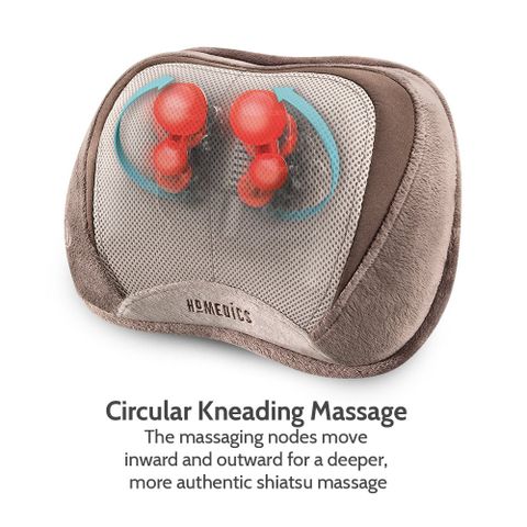 Gối massage công nghệ Shiatsu 3D HoMedics SP-100HA