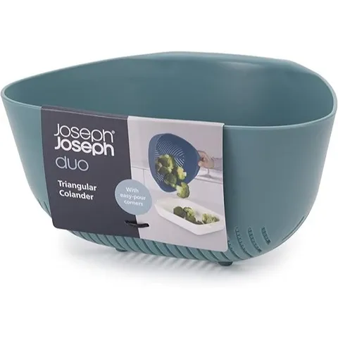 Rổ đựng đồ có tay cầm Joseph Joseph 10548 Duo Triangular Colander (Dark Opal) màu xanh 735785