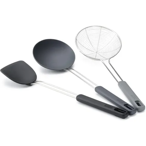 Bộ dụng cụ nấu ăn 3 món Joseph Joseph 10576 Nest Wok 735804