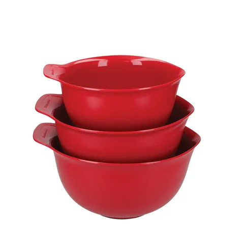 Bộ tô nhựa 3 món KitchenAid KOG17SOSERE màu đỏ
