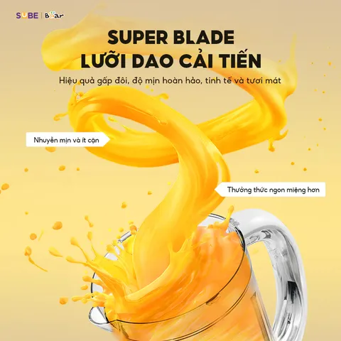 Máy xay sinh tố 1.5l Bear SB-MX15L
