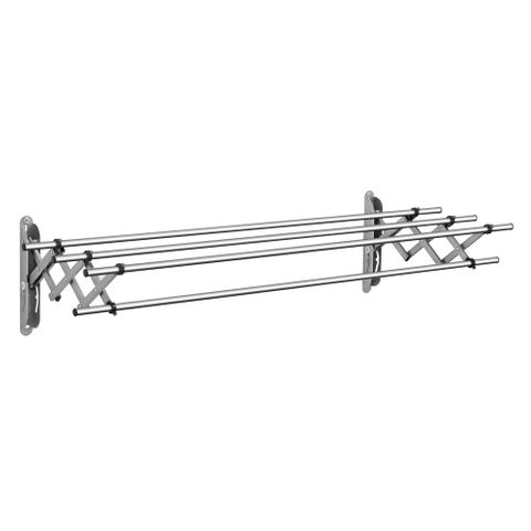 Giàn phơi gắn tường thu gọn inox Wellex Hàn Quốc JR4200