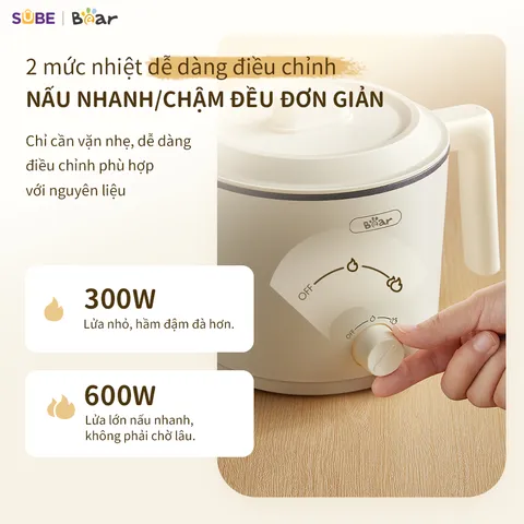 Nồi nấu điện đa năng Bear MC-4H16H