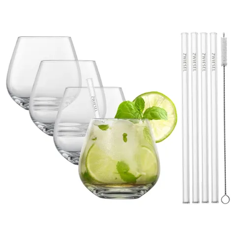 Bộ cốc pha lê 9 món Schott Zwiesel 130015 After Work Drinks Set Vina 590 ml