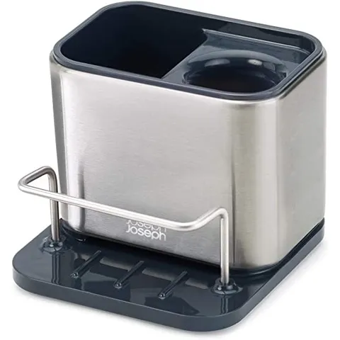 Hộp đựng dụng cụ rửa chén joseph joseph surface stainless steel sink tidy