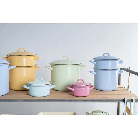 Nồi Riess Classic 0278-006 16cm 1L Pastel Yellow