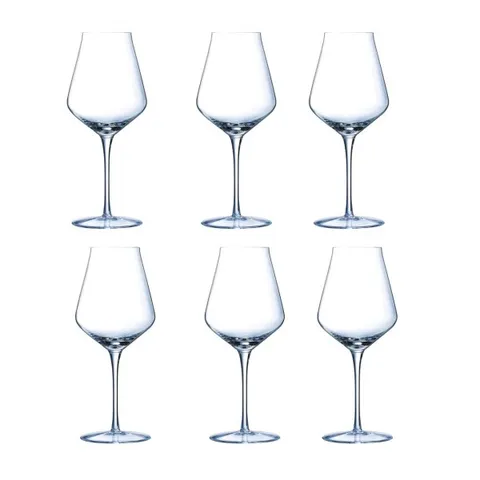 Bộ 6 ly rượu thủy tinh C&S - Reveal' Up 300ml - J8908