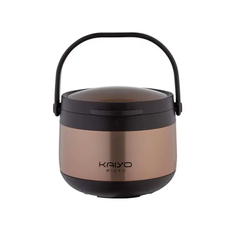 Nồi ủ chân không Kaiyo KTC30Y màu vàng đồng 3L
