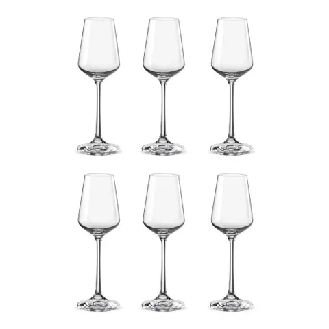 Bộ 6 ly vang Bohemia sandra 350ml