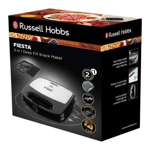 Máy nướng bánh sandwich Russell Hobbs 24540-56 3in1