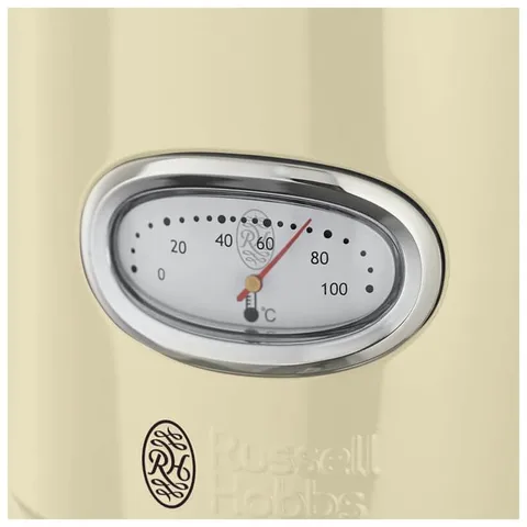 Ấm Siêu Tốc Russell Hobbs Retro 21672-70 2400W 1.7L Màu Kem