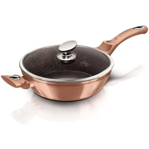 Chảo Berlinger Haus BH/1518N 28cm 2 tay cầm - màu rose gold