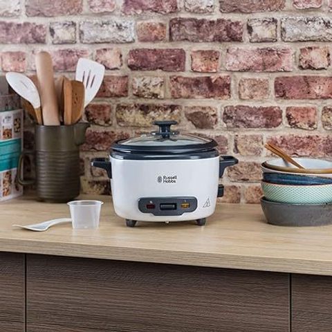 Nồi Cơm Điện Cỡ Lớn Russell Hobbs 27040-56 500W 2.03kg Cơm Màu Trắng