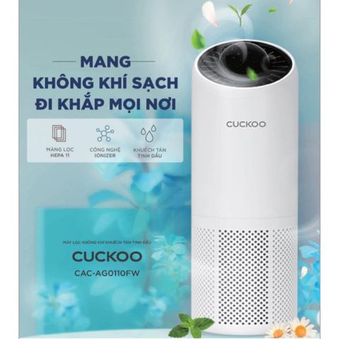 Máy Lọc Không Khí ô tô Cuckoo CAC-AG0110FW made in Korea