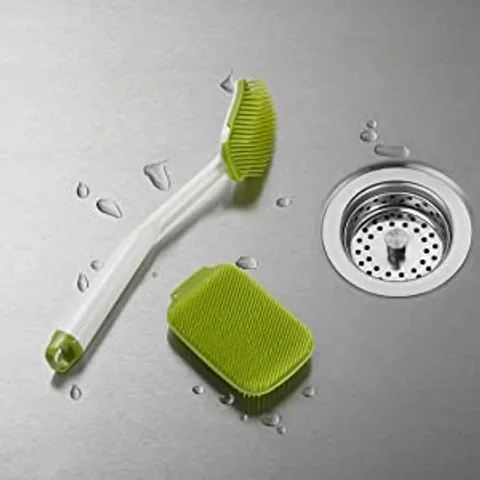 Bộ Bàn Chải Rửa Bát Đĩa Joseph Joseph CleanTech 85160 Gree