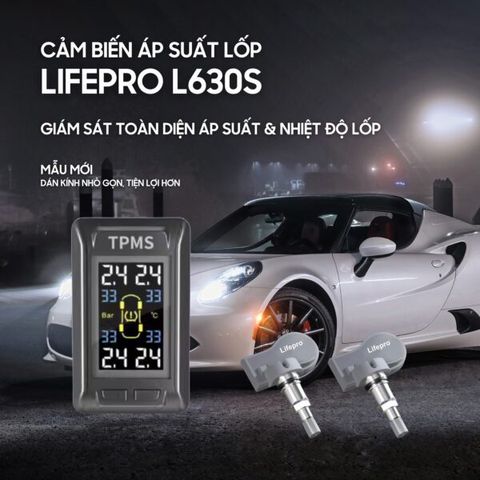 Cảm biến áp suất lốp ô tô Lifepro L630s Special