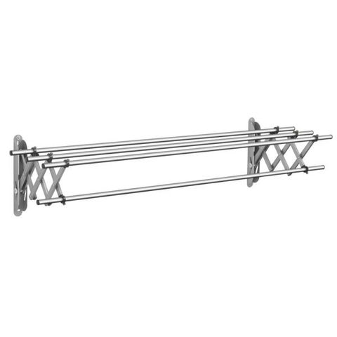 Giàn phơi gắn tường thu gọn inox Wellex Hàn Quốc JR4100