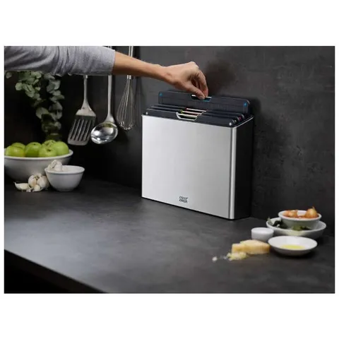 Bộ thớt Joseph Joseph 60170 Folio steel màu inox 736519