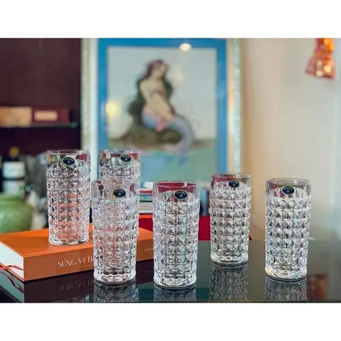 Bộ 6 cốc 260ml Bohemia Diamond