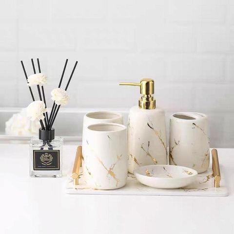 Set nhà tắm vân đá Marble-  vân đá cẩm thạch