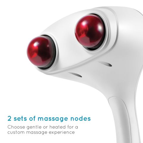 Máy massage cầm tay 2 đầu kèm nhiệt Homedics PA-MHA (Dùng được trên ô tô)