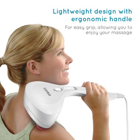 Máy massage cầm tay 2 đầu kèm nhiệt Homedics PA-MHA (Dùng được trên ô tô)