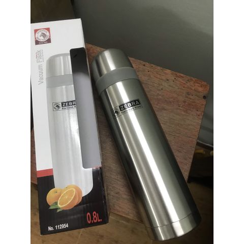BÌNH GIỮ NHIỆT ZEBRA 112954, DUNG TÍCH 0,8 LÍT