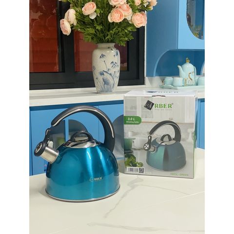 ẤM ĐUN NƯỚC BẾP TỪ ARBER AB03GREEN