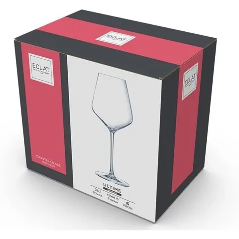 Bộ 6 Ly Rượu Vang Pha Lê Cristal D'arques Ultime 280ml