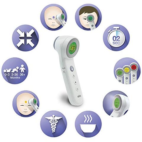 NHIỆT KẾ ĐIỆN TỬ ĐO TRÁN BRAUN BNT400WE - CHÍNH HÃNG