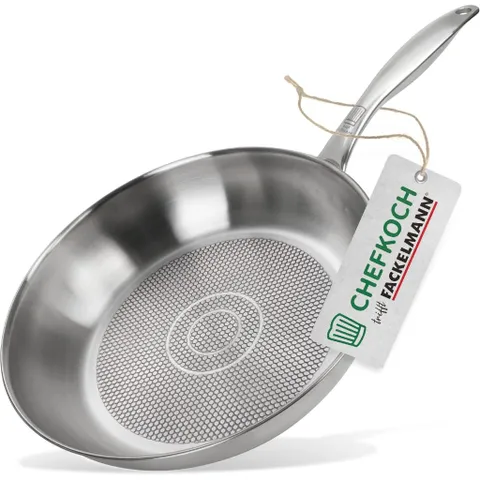 Chảo Inox FACKELMANN Chefkoch Munich